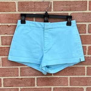 The limited stretch Blue shorts Size 4